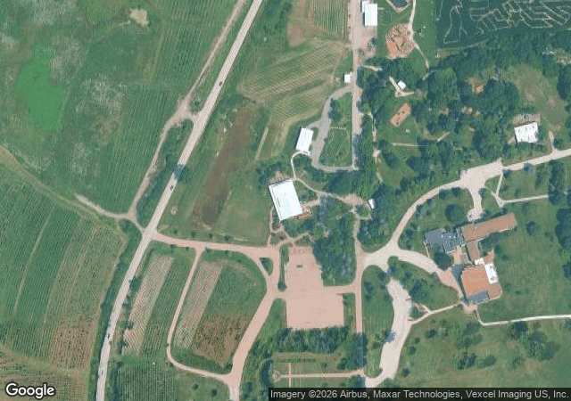Aerial view of Abbey Farms in Aurora, IL