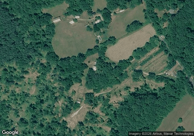 Aerial view of Ashland Farm in Upper Marlboro, MD