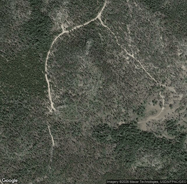Aerial view of Beaver Meadows Resort Ranch in Red Feather Lakes, CO