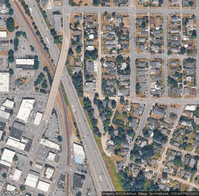 Aerial view of Big Lake Trees & Events in Mount Vernon, WA