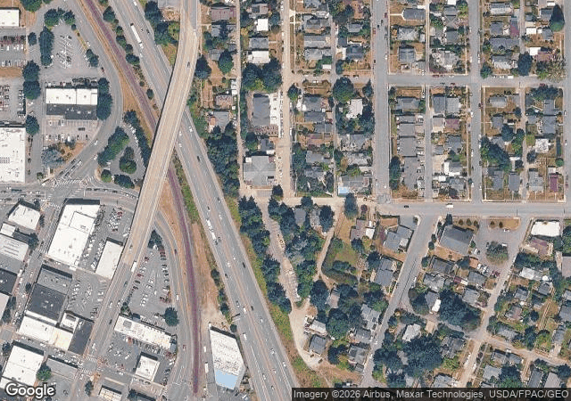 Aerial view of Big Lake Trees & Events in Mount Vernon, WA