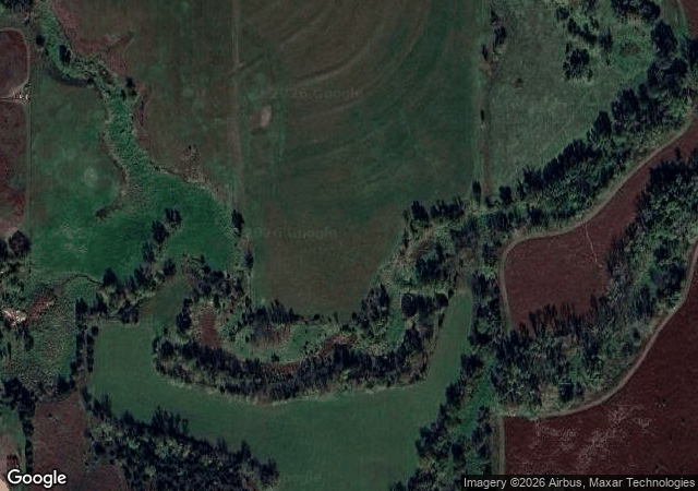 Aerial view of Bryn Arddun Tree Farm in Davey, NE
