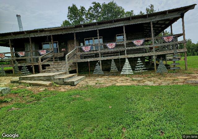 Christmas Tree Lane in Ozark, AR