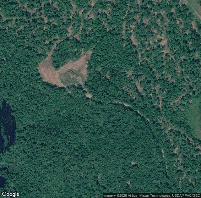 Aerial view of Conley Tree Farm in Farmington, NH