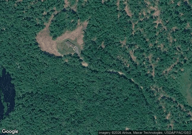 Aerial view of Conley Tree Farm in Farmington, NH