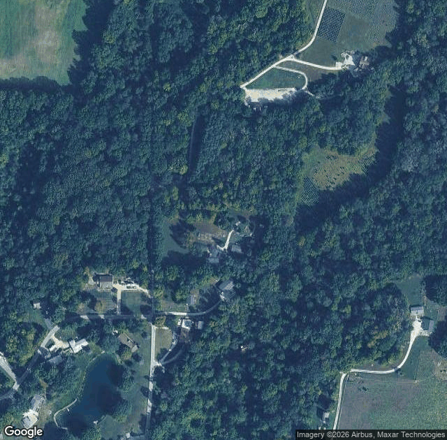 Aerial view of Cruise in Trees in Cutler, IN