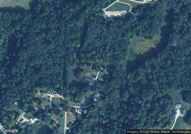 Aerial view of Cruise in Trees in Cutler, IN