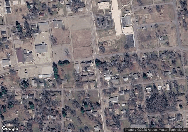 Aerial view of D&C Holiday Farm in Muldrow, OK