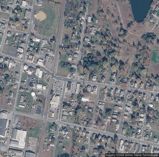 Aerial view of Don's Tree Farm in Greenwood, DE