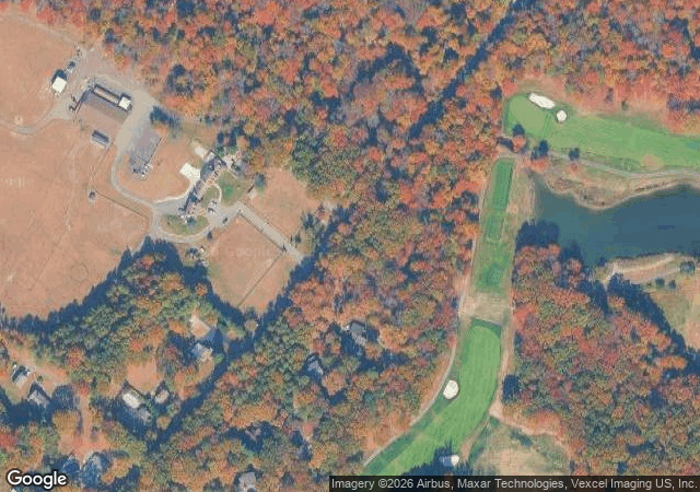 Aerial view of Giamarese Farm & Orchards in East Brunswick, NJ