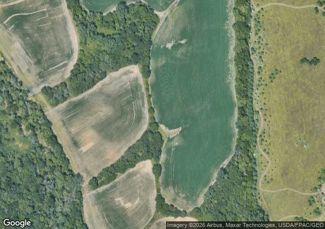 Aerial view of Howell Tree Farm in Cumming, IA