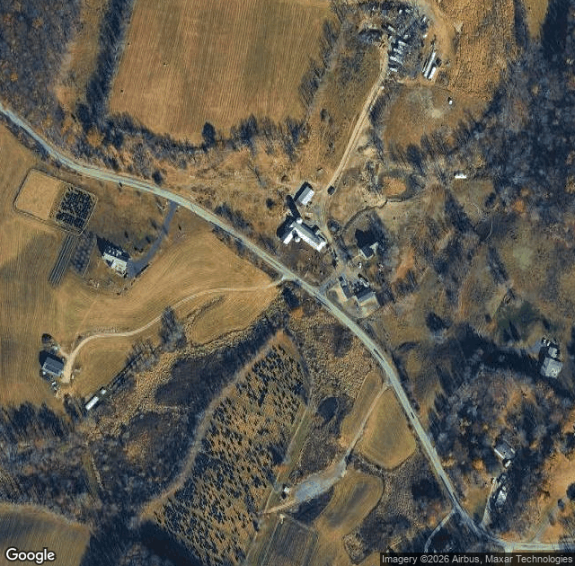 Aerial view of Indian Ridge Farms in Wantage, NJ