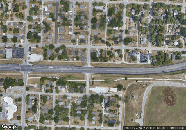 Aerial view of Johnson Family Farm in Webb City, MO