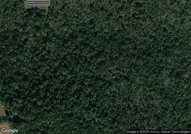 Aerial view of Kelso Creeks Christmas Tree Farm in Kelso, TN