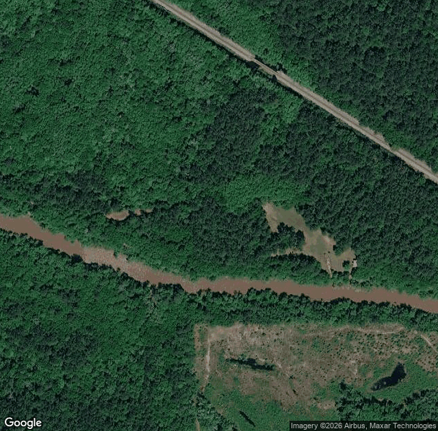 Aerial view of Lazy Acres Farm Fun in Chunky, MS