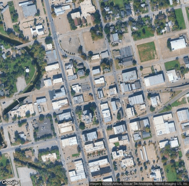 Aerial view of Mainstay Farm in Cleburne, TX