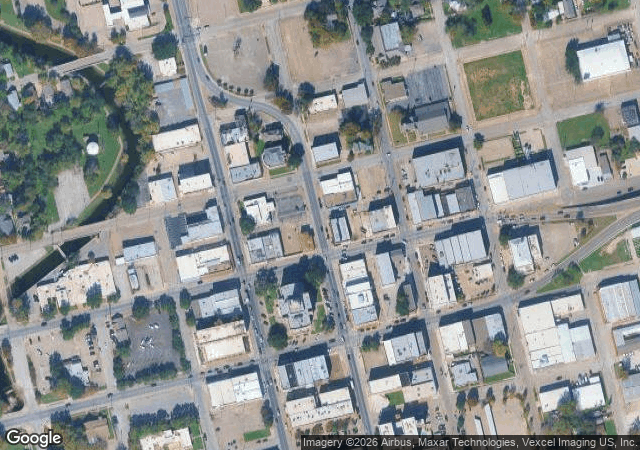Aerial view of Mainstay Farm in Cleburne, TX