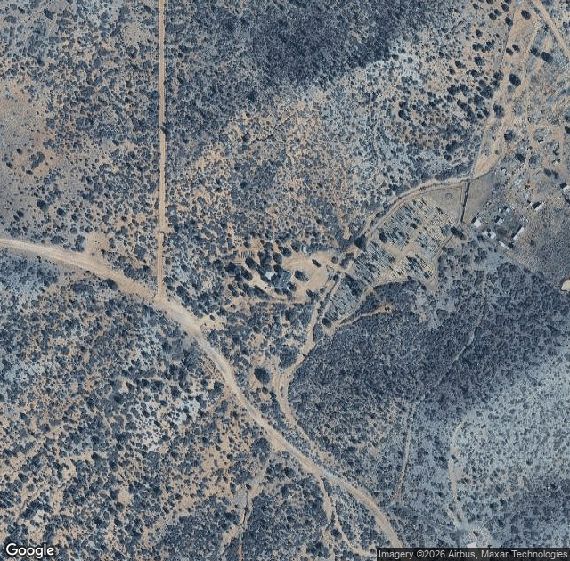 Aerial view of M&D Trees (Mondell Pine Farm) in Kingman, AZ