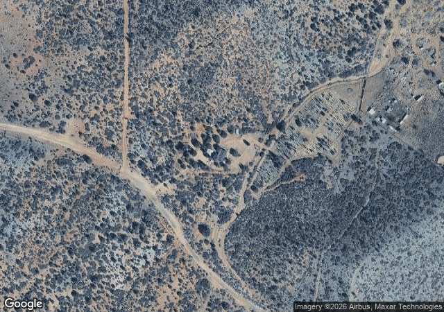Aerial view of M&D Trees (Mondell Pine Farm) in Kingman, AZ