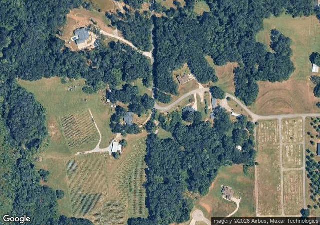 Aerial view of Neely Farms in Thorsby, AL