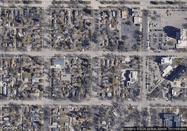 Aerial view of NoCo Winter Wonderland (Colorado Youth Outdoors) in Fort Collins, CO