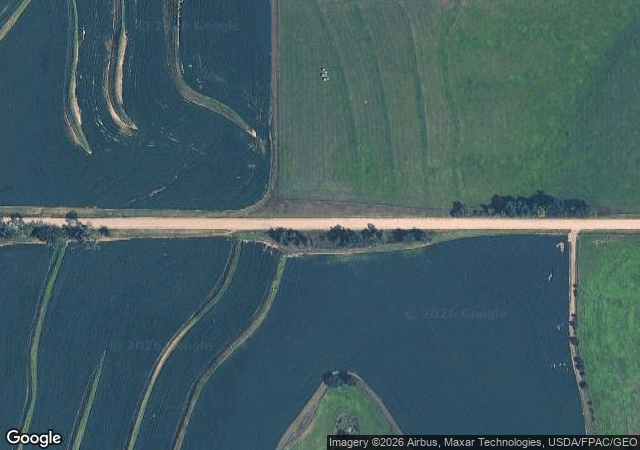 Aerial view of Nordstrom's Tree Farm in Omaha, NE