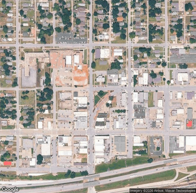 Aerial view of Pleasant Valley Farms in Sand Springs, OK
