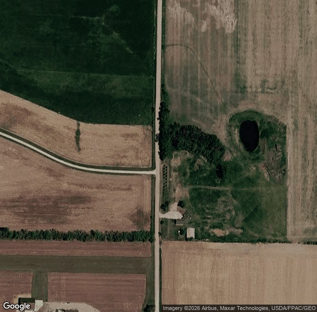 Aerial view of Prairie Pine Plantation in Ashland, NE