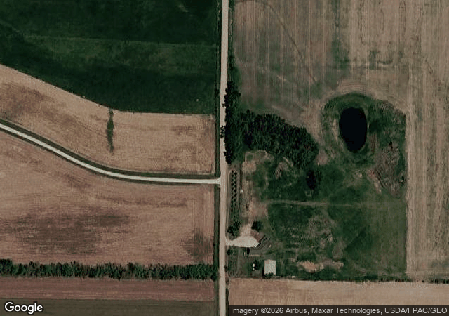 Aerial view of Prairie Pine Plantation in Ashland, NE