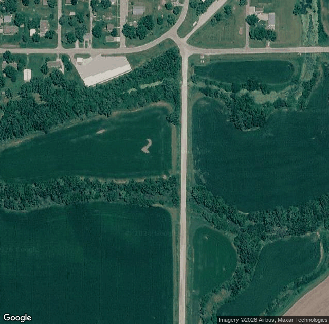 Aerial view of Prairie Woods in Hallam, NE