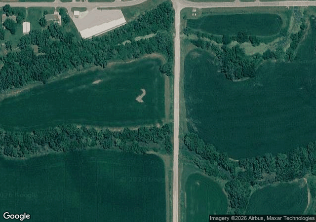 Aerial view of Prairie Woods in Hallam, NE