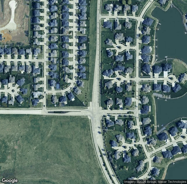 Aerial view of Prior Pines in Lincoln, NE
