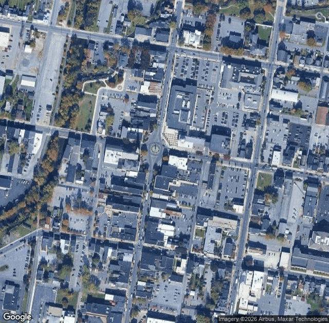 Aerial view of Quality Tree Farm in Chambersburg, PA