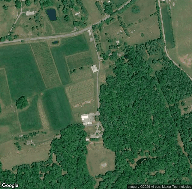 Aerial view of Rifton Farm Nursery in Pilot, VA