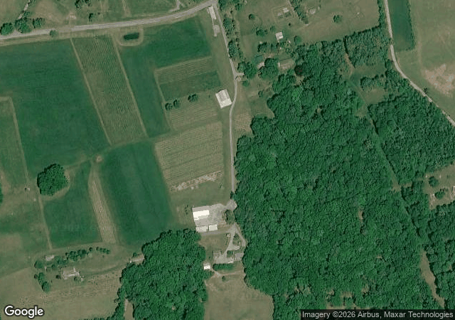 Aerial view of Rifton Farm Nursery in Pilot, VA