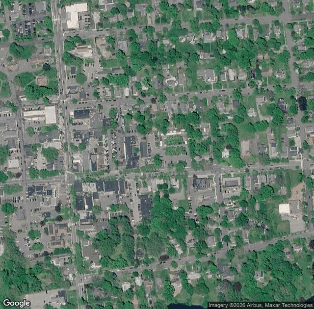 Aerial view of Saltsman Christmas Tree Farm in Rhinebeck, NY