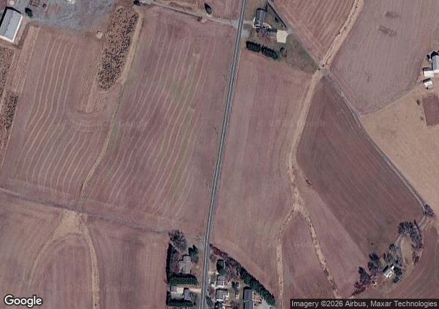 Aerial view of Sewell's Farm in Taneytown, MD