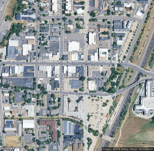 Aerial view of Shield M Ranch in Littleton, CO
