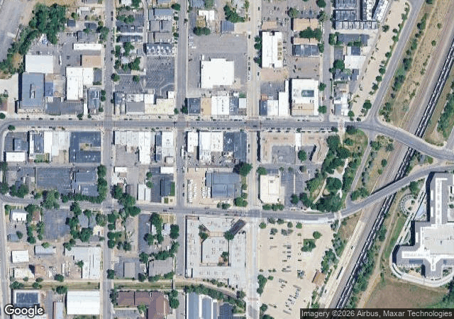 Aerial view of Shield M Ranch in Littleton, CO