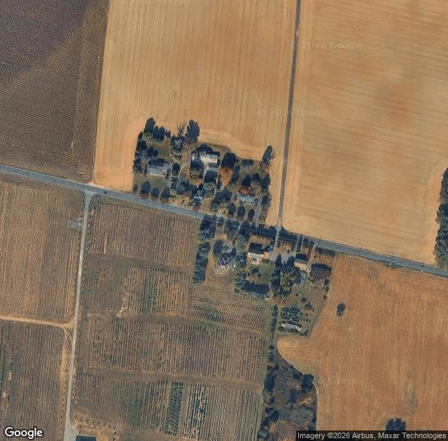 Aerial view of Simonson Farms in Cranbury, NJ