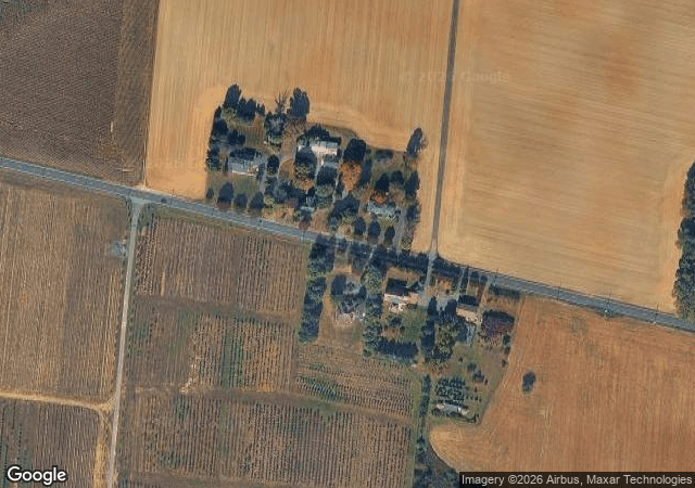 Aerial view of Simonson Farms in Cranbury, NJ