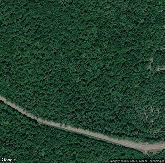 Aerial view of Spruce Mill Brook Christmas Tree Farm in Lewis, NY