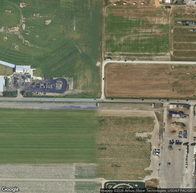 Aerial view of Stocker Farms in Snohomish, WA
