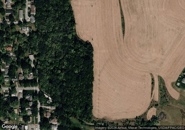Aerial view of Stone Ridge Farm in Tecumseh, NE