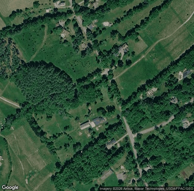 Aerial view of Tonry Farm in Hampton Falls, NH