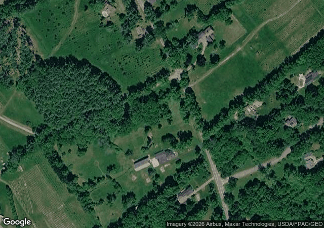 Aerial view of Tonry Farm in Hampton Falls, NH
