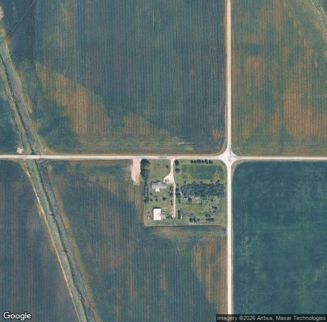 Aerial view of Traditions Tree Farm in Rochester, IN