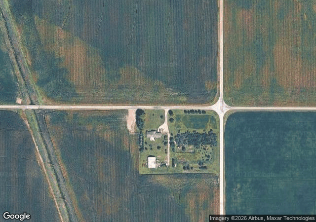 Aerial view of Traditions Tree Farm in Rochester, IN
