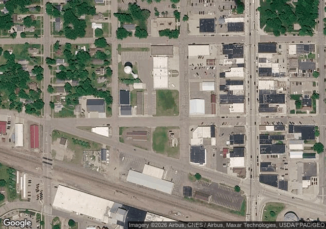Aerial view of Turck's Trees in Litchfield, MN