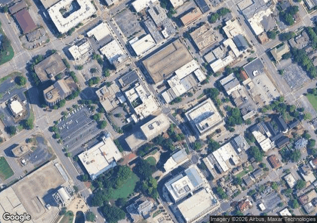 Aerial view of Valley Christmas Tree Plantation in Huntsville, AL